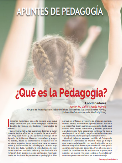 Apuntes de Pedagogía