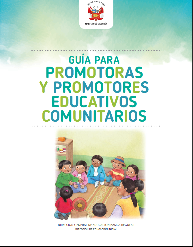 Guía para promotoras y promotores educativos comunitarios